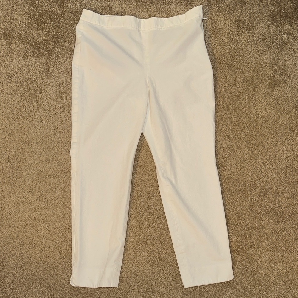 Talbots Ivory Trousers